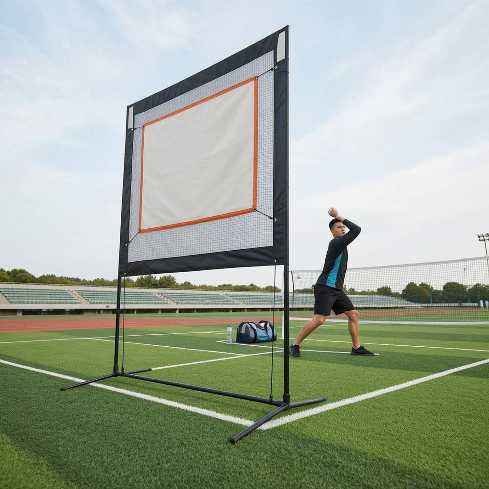 Badminton Practice Net with Ca - Badminton Netting recension och pris
