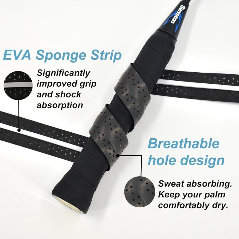 New 2/1PC Sweat-Free Anti-Slip - Badminton Grip Tape recension och pris