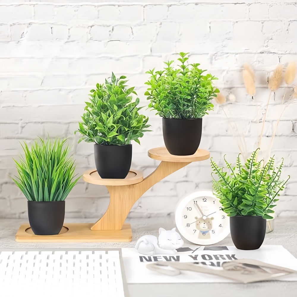 4pcs/set Mini Artificial Plant - Badminton Live recension och pris