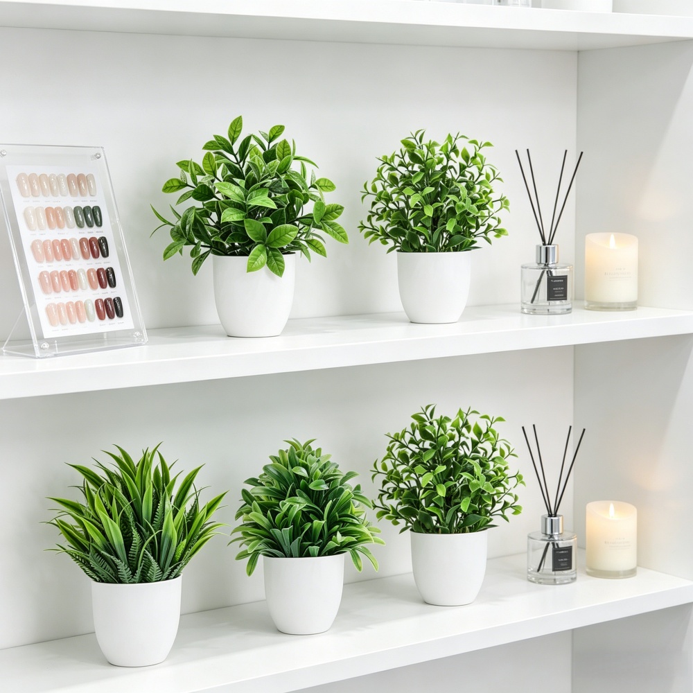 4pcs/set Mini Artificial Plant - Badminton Live recension och pris