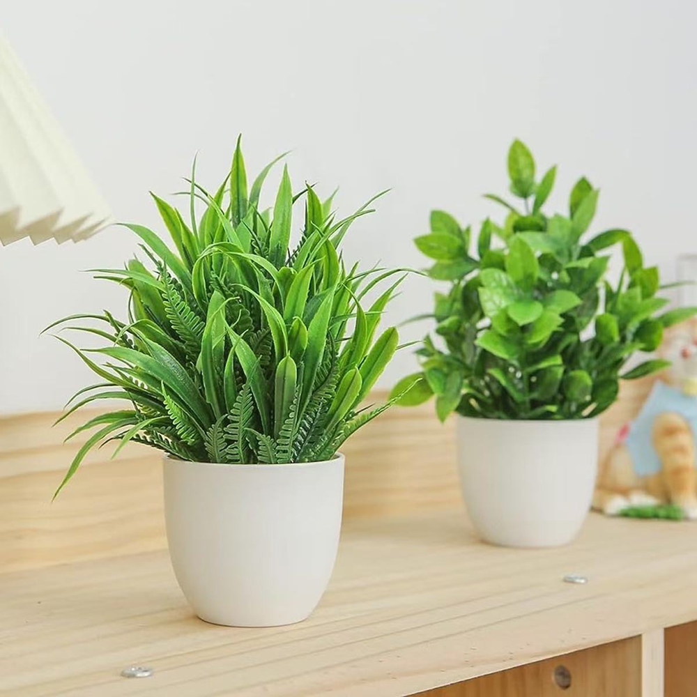 4pcs/set Mini Artificial Plant - Badminton Live recension och pris