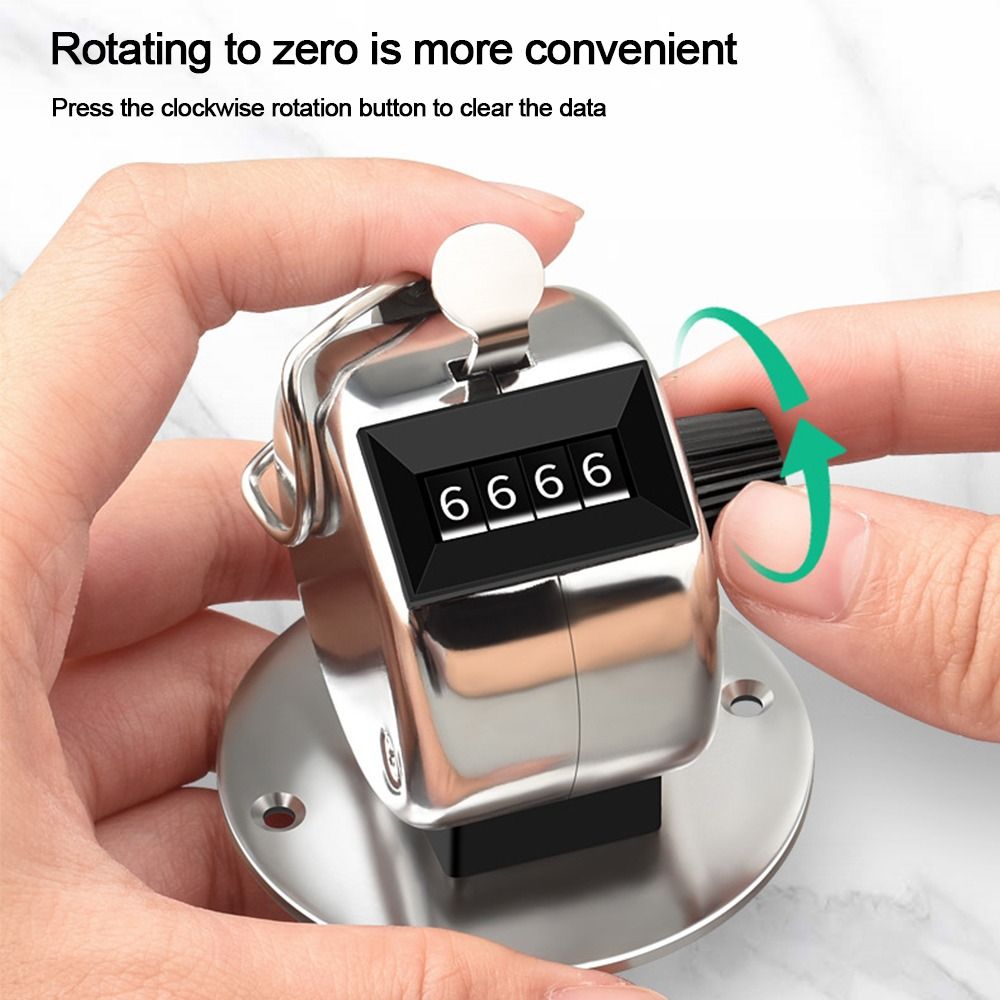 4 Digit Number Hand Held Tally - Badminton Counter recension och pris