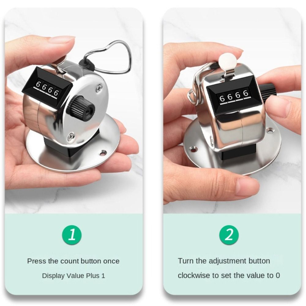 4 Digit Number Hand Held Tally - Badminton Counter recension och pris