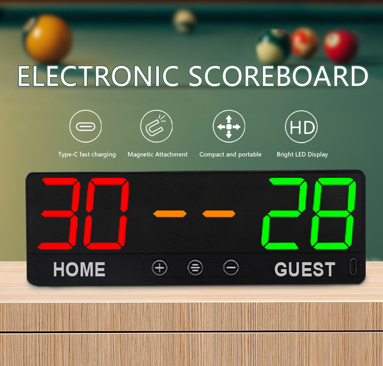 hit productCheetie LED Billiar - Scoreboard Digital recension och pris