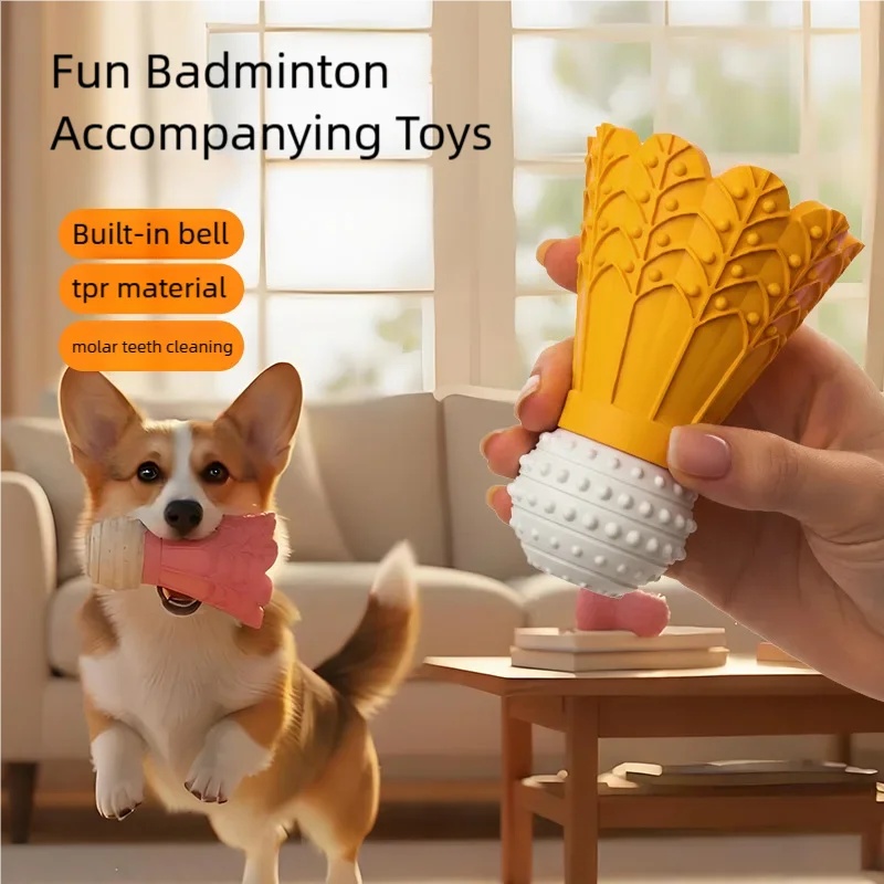 Dog toy badminton ball, unbrea - Badminton Bwf recension och pris