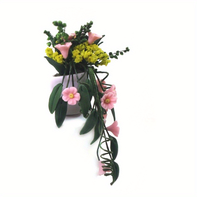 Mini Clay Flower White Wall Ha - Badminton Live recension och pris