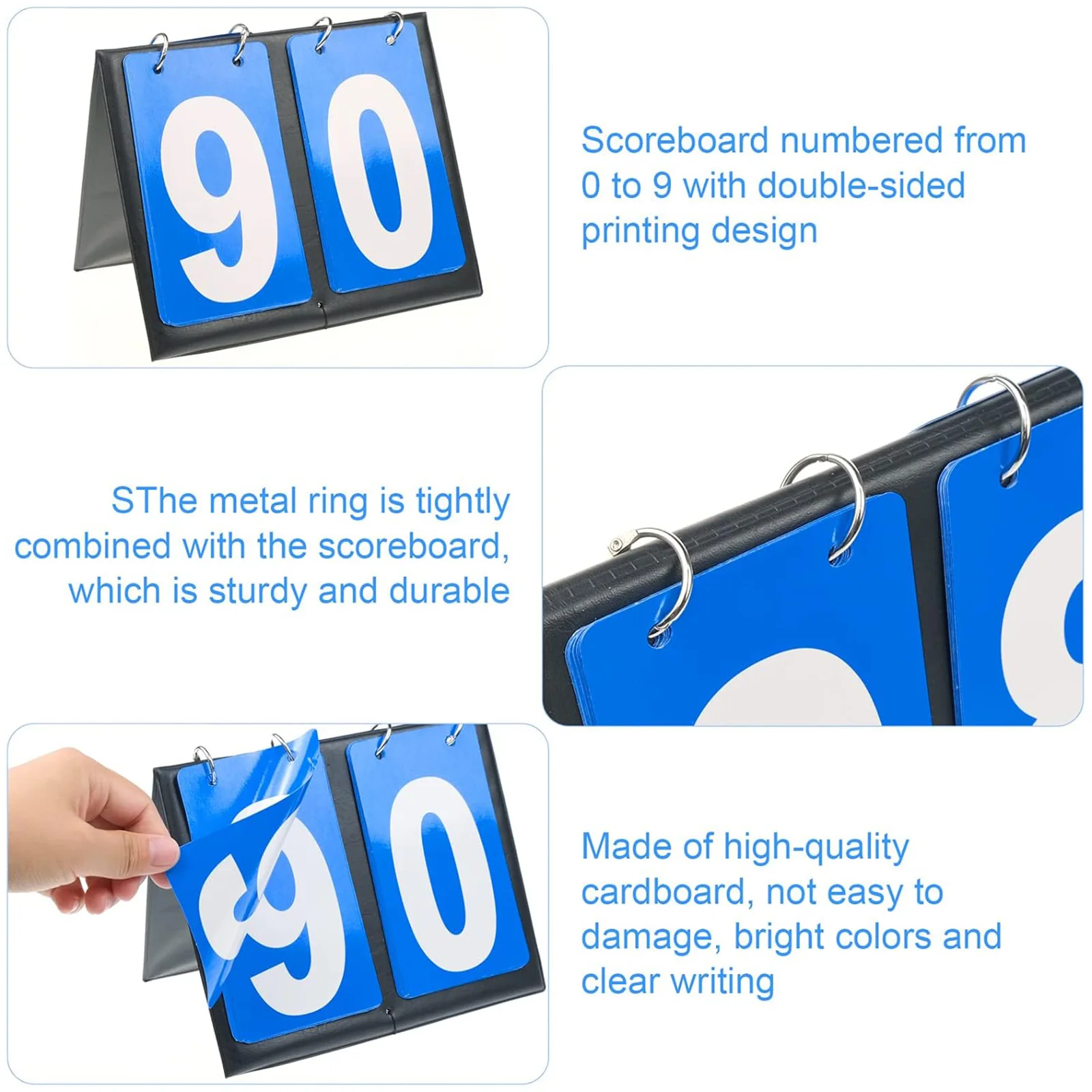 2 Pcs Scoreboard Flipper - 2 D - Scoreboard Digital recension och pris