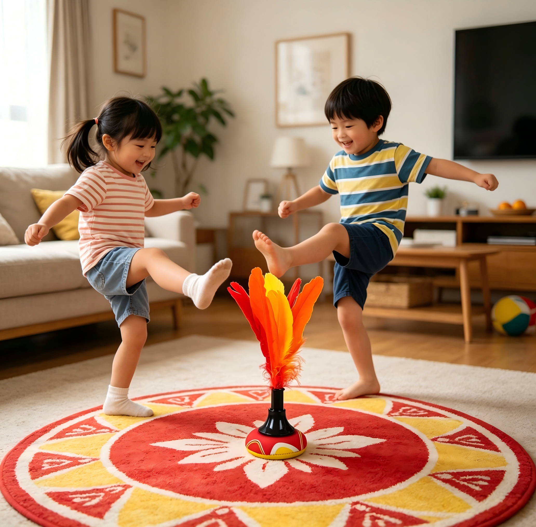 Fun Indian Feather Shuttlecock - Badminton Fun Game recension och pris